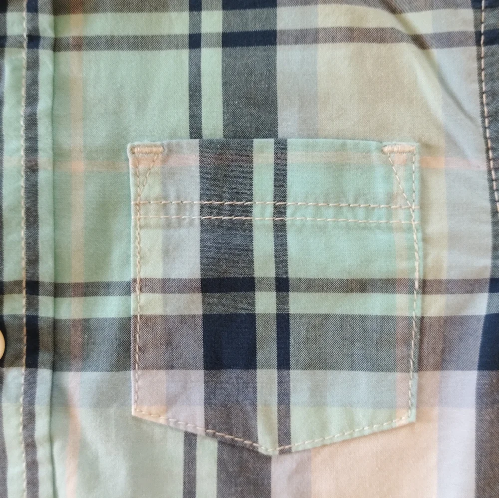 NWT Oshkosh Plaid Button Down